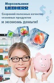 Акция по морозильным камерам Liebherr